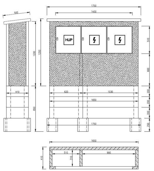 PE 165 sestava